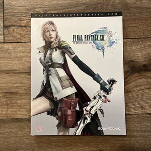 Final Fantasy XIII : Complete Official Guide Standard Edition by Piggyback 2010